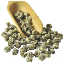 Free Sample Top Quality Qu Luo Wang Jasmine Flavor Round Dragon Pearls Tea With White Bud